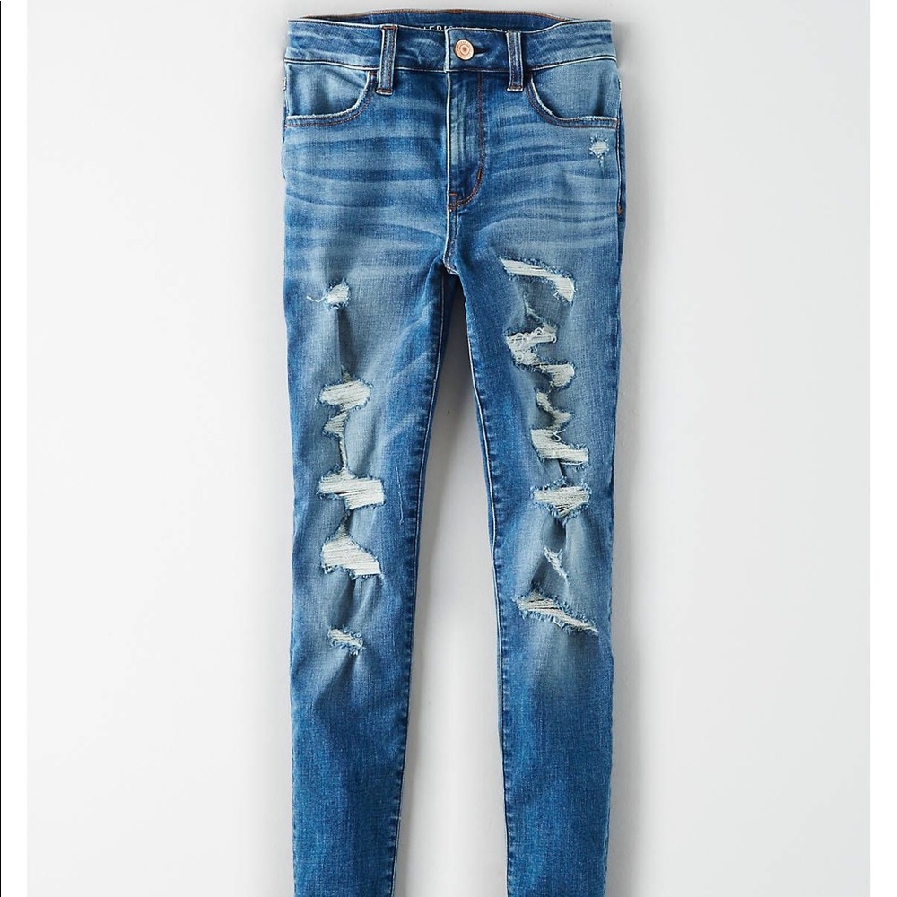 American Eagle HIGH-WAISTED JEGGING Size 2 extra short